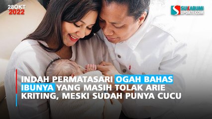 Indah Permatasari Ogah Bahas Ibunya yang Masih Tolak Arie Kriting, Meski Sudah Punya Cucu
