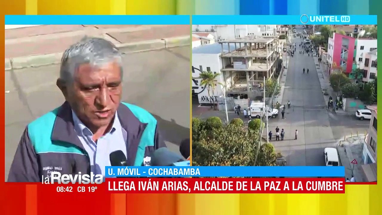 “Vamos a tener 15 horas de sentarnos a dialogar y lo vamos a soportar”, dice Arias a su arribo a la reunión por el Censo