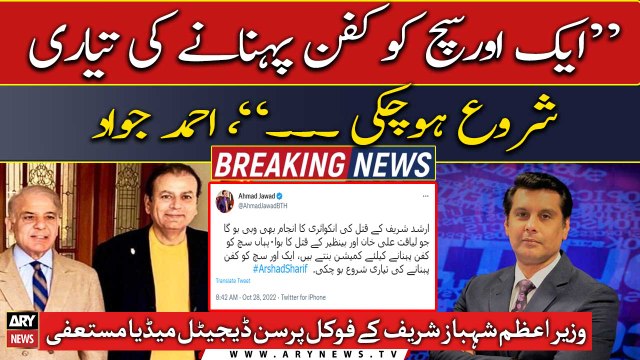 Jawad Ahmed resigns as PM's focal person on digital media