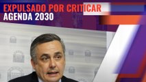 Angel Pelayo (VOX Mérida), expulsado del pleno con malas formas por criticar la Agenda 2030