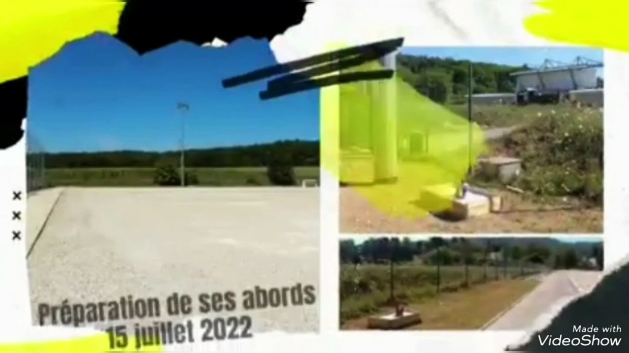 NOUVEAU TERRAIN SYNTHÉTIQUE ENTENTE ROCHE NOVILLARS...  CHRONOLOGIE DES TRAVAUX (crédit vidéo Natacha TURKOVIC)