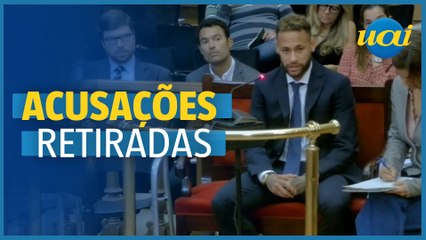 Promotoria retira acusações contra Neymar