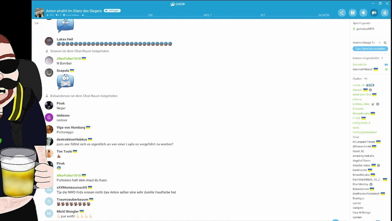 #RentnerPaltalk 23 Thema: Knasttürke Purtonico9875 reißt Luke auf!