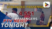 PCG: 4.5-K passengers stranded in Bicol, Eastern Visayas, Southern Tagalog