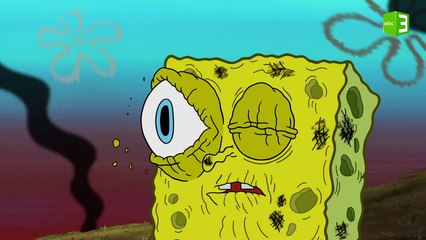 سبونج بوب يتوسل لساندي لهذا السبب 