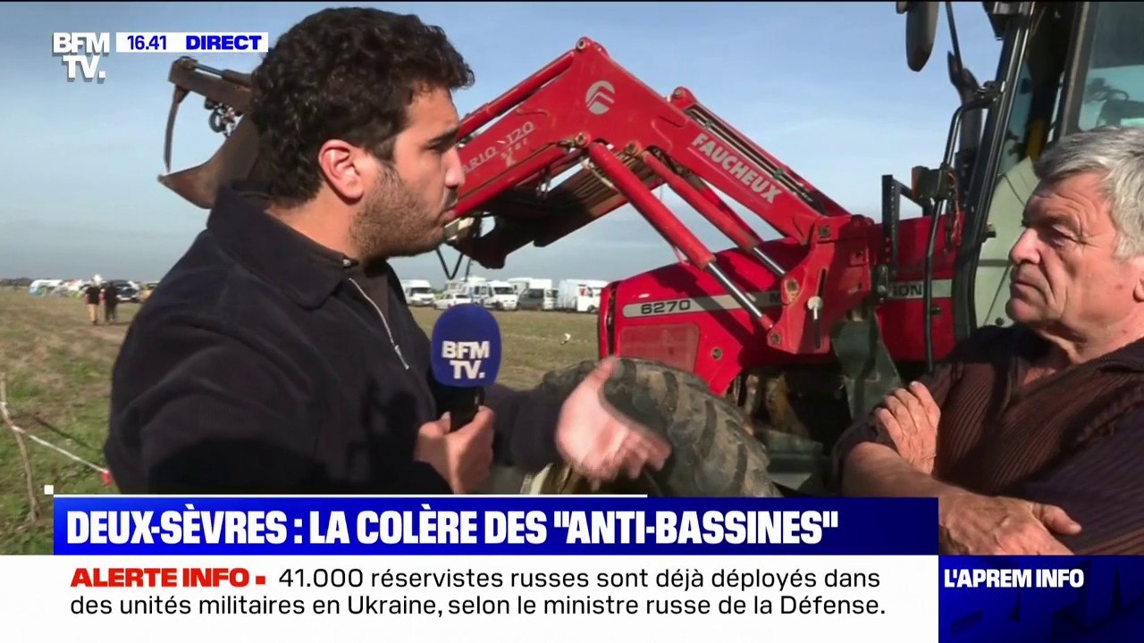 Deux-Sèvres: 1700 gendarmes déployés face aux militants anti-bassines