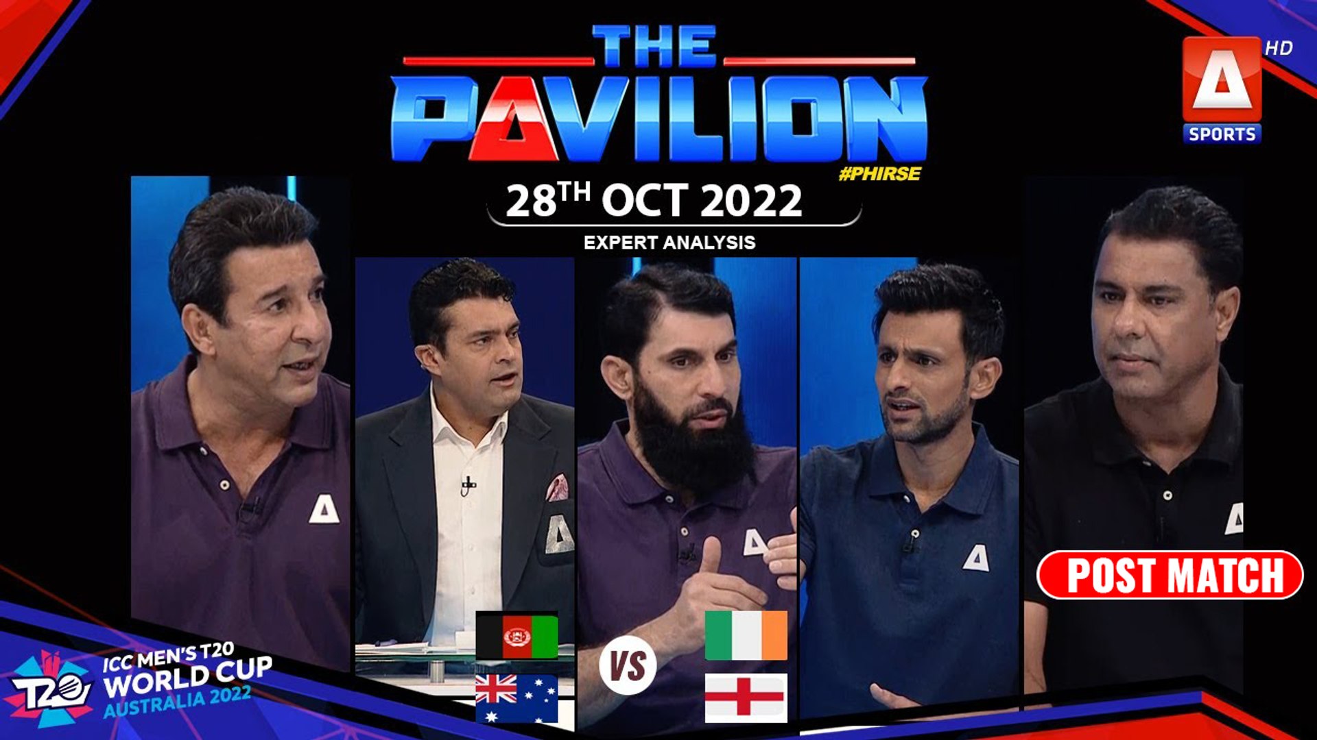 The Pavilion Australia vs England Post-Match Analysis 28th Oct 2022 A Sports