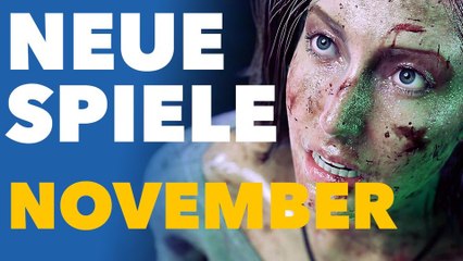 Neue Spiele im November - Vorschau-Video für PC und Konsolen