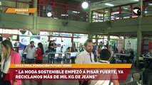 La moda sostenible empezó a pisar fuerte. Ya reciclamos más de mil kg de jeans