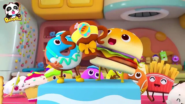 Ai mới là quán quân Cuộc thi của Hamburger và Bánh Vòng Hoạt hình thiếu nhi vui nhộn BabyBus