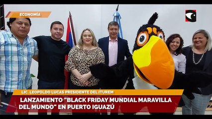 Lanzamiento Black Friday Mundial Maravilla del Mundo en Puerto Iguazú