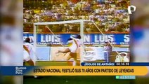 Estadio Nacional celebró sus 70 años con las leyendas de la Bicolor