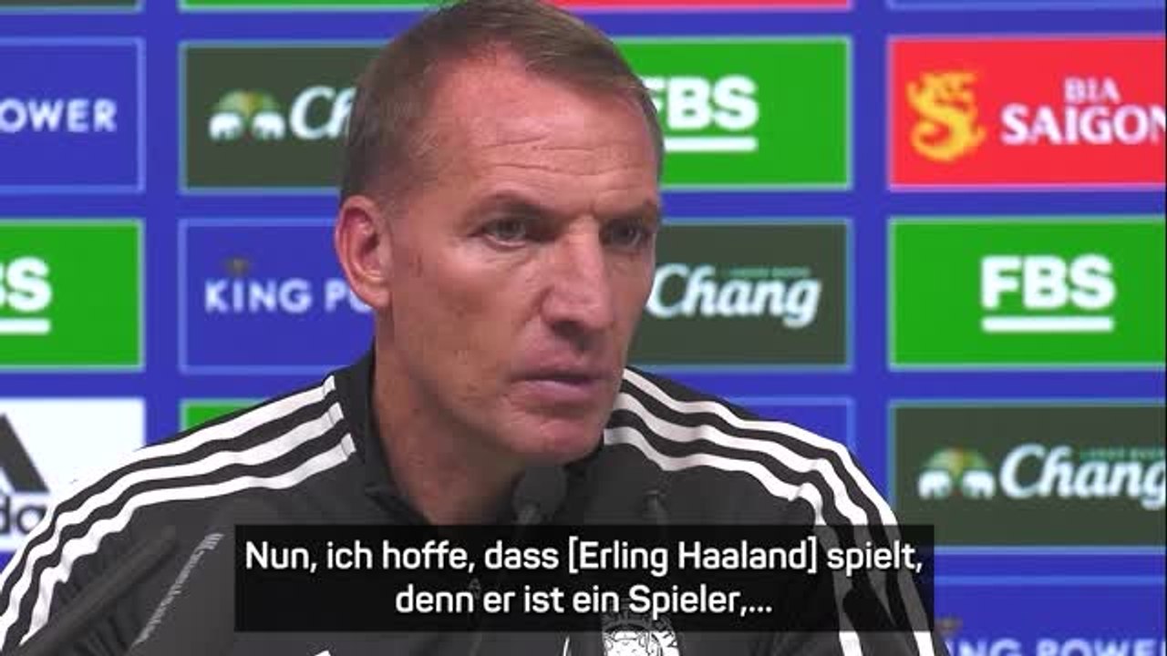 Rodgers schwärmt von 'brillantem' Haaland