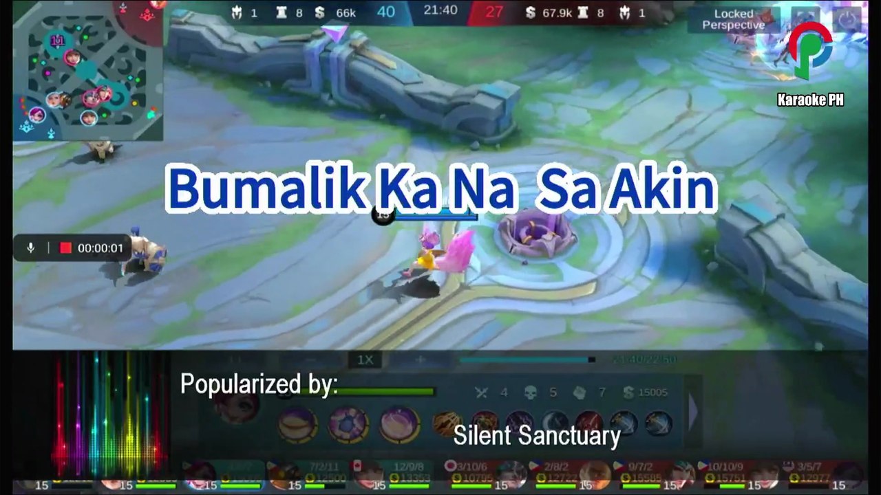 Silent Sanctuary Bumalik Ka Na Sa Akin Karaoke PH