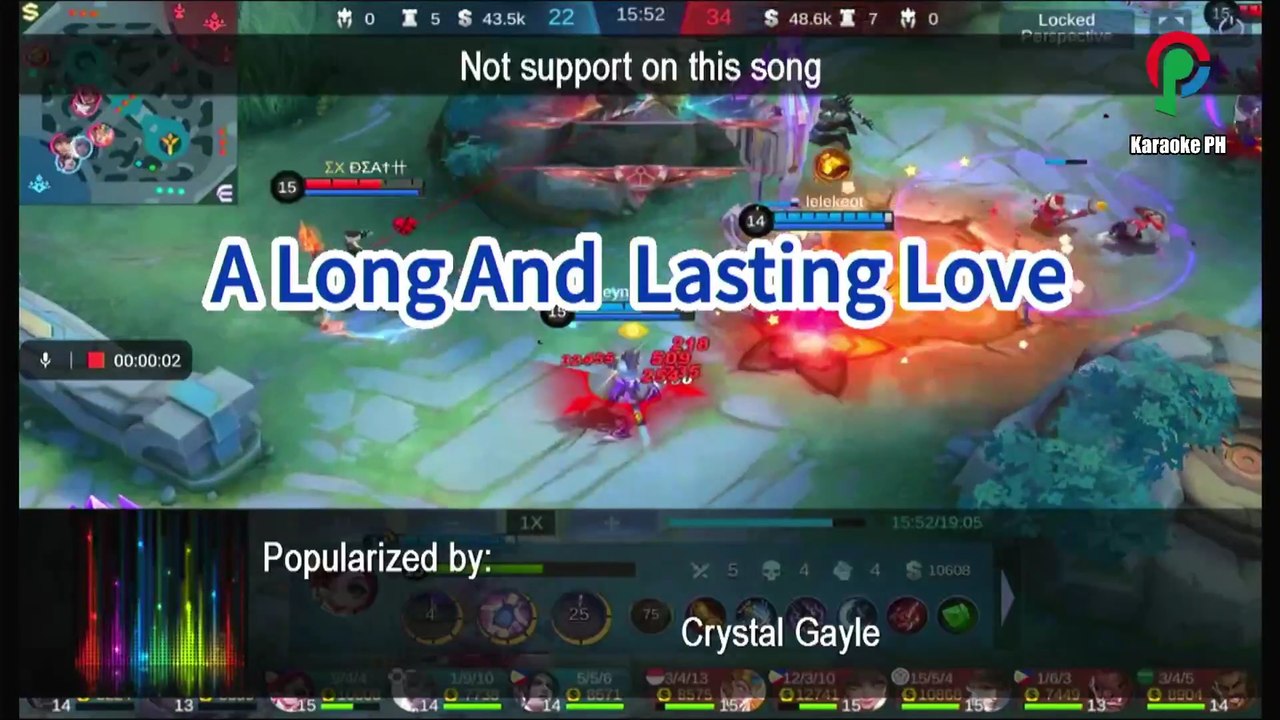 Crystal Gayle A Long And Lasting Love Karaoke PH