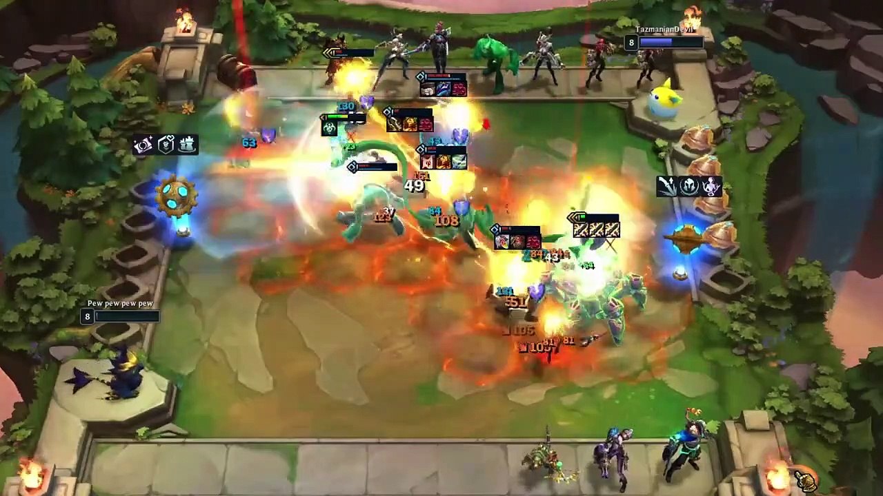3 star Urgot with 3 statikk shivs (tft set 6)
