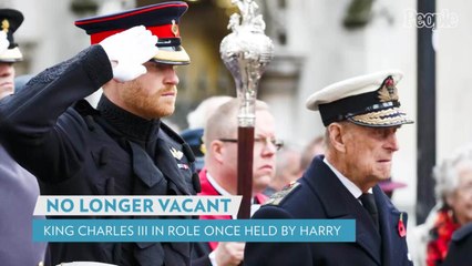 King Charles Takes Over Son Prince Harry's Former Role as Captain General of the Royal Marines