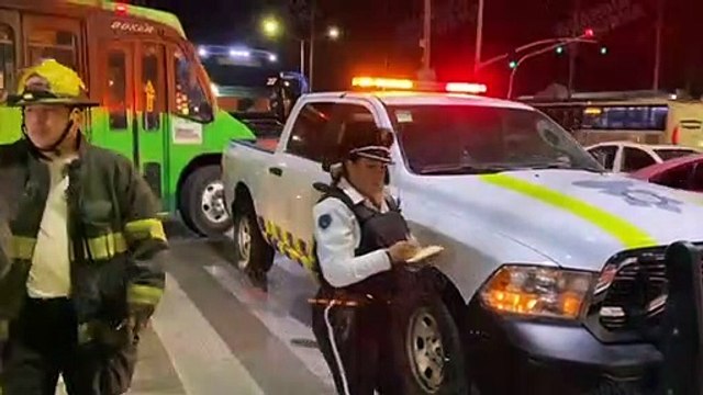 Cinco personas lesionadas, dejó un aparatoso percance vial sobre Periférico Norte