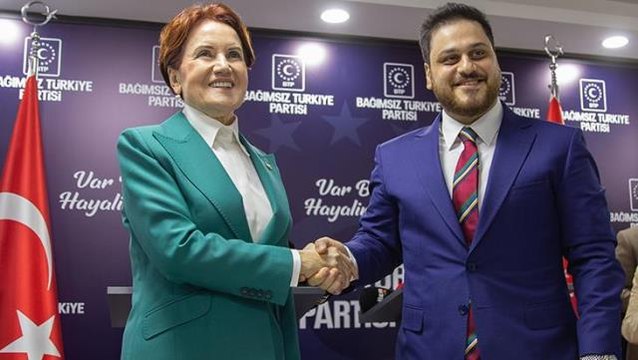 Meral Akşener'den Beni Millet İttifakı'na alsınlar çağrısı yapan BTP lideri Hüseyin Baş'a ziyaret: Teklifi 6'lı masaya götüreceğim