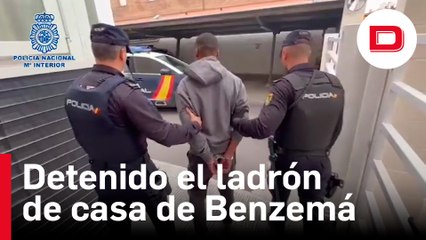 Detenido el ladrón que robó en la casa de Benzema cuando iba a cruzar la frontera con Francia