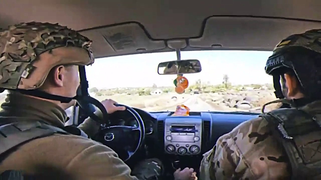 Ukrayna’daki savaş bölgesinde ilginç görüntü: Adanalı rapçinin şarkısını...