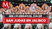 Fieles católicos celebran día de San Judas Tadeo en Jalisco
