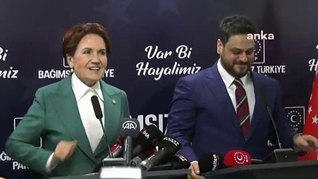 Akşener, BTP Genel Başkanı Hüseyin Baş'ı ziyaret etti: Sayın Baş'ın çağrısının gerekçelerini 6'lı Masa'ya götüreceğim