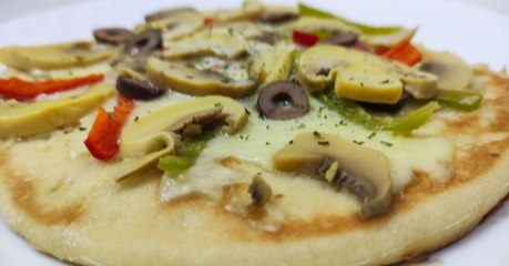 طريقة عمل بيتزا المقلاة 