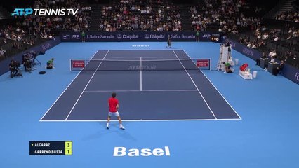 Bâle - Alcaraz monte en puissance
