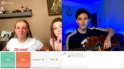 SINGING HINDI x ENGLISH MASHUP TO STRANGERS..