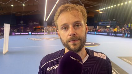 Interview maritima: Rasmus Nielsen après la victoire d'Istres Handball contre Ivry