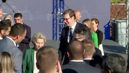 Télécharger la video: Balcani, Ursula Von der Leyen in missione in Serbia e Bosnia Erzegovina