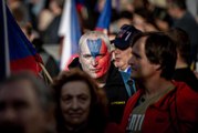 Çekya'da hükümet karşıtı gösteri düzenlendi