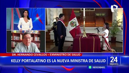 Скачать видео: Exministro Cevallos: “Designación de Portalatino no la descalifica por ser de Perú Libre”