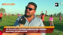 Se realizó la primera jornada del Torneo Regional de Abogados