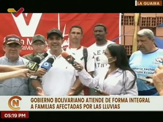 Download Video: Gobierno Bolivariano atiende a familias afectadas por las fuertes lluvias en Chichiriviche