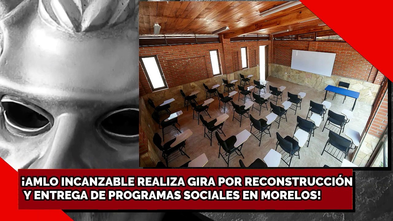 ¡AMLO ES INCANSABLE! ¡REALIZA GIRA POR RECONSTRUCCIÓN Y ENTREGA DE PROGRAMAS SOCIALES EN MORELOS!ok