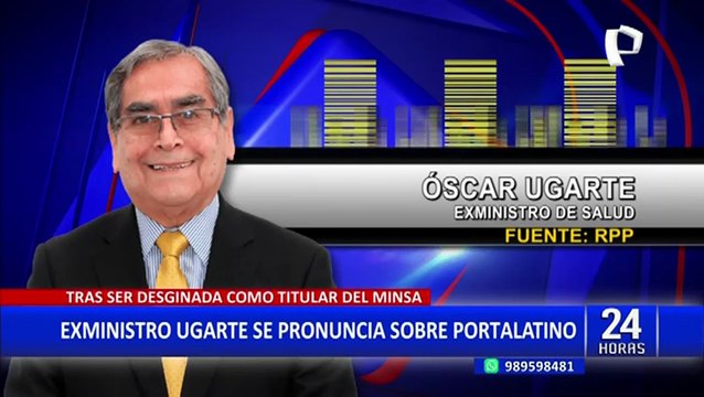 Óscar Ugarte: Kelly Portalatino tiene que demostrar que no es parte de la cuota cerronista