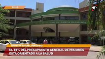 Sala cinco El 20% del presupuesto general de Misiones está orientado a la salud