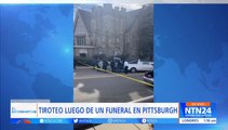 Al menos seis heridos ha dejado un tiroteo en un funeral en Pensilvania, Estados Unidos
