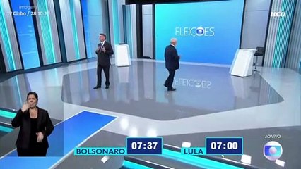Bolsonaro para Lula: "Você foi absolvido? Só se for pelo Bonner. Você é bandido"