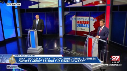 US midterms: Democrat Fetterman vs Republican 0z