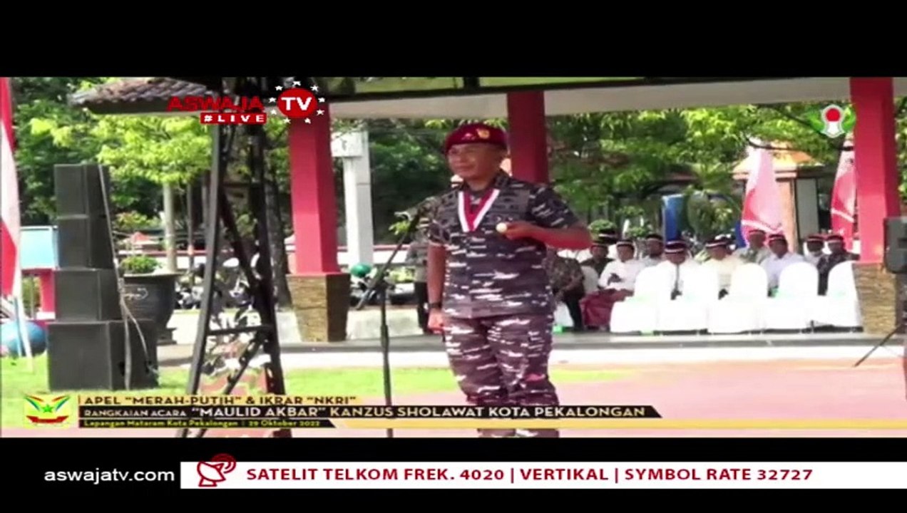 APEL MERAH PUTIH & IKRAR NKRI [Rangkaian Acara Maulid Akbar Kanzus Sholawat]