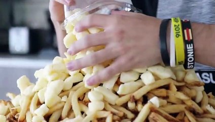 GIANT Poutine Challenge (Saltiest challenge ever..)