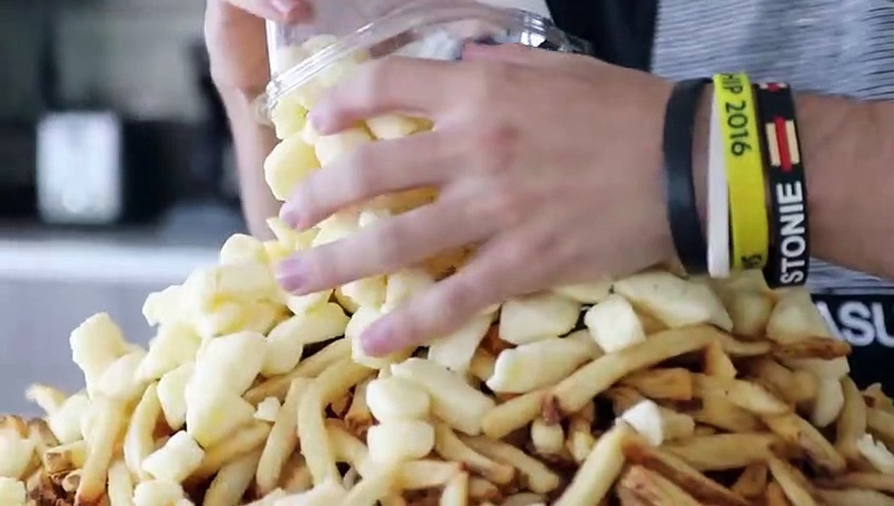 GIANT Poutine Challenge (Saltiest challenge ever..)