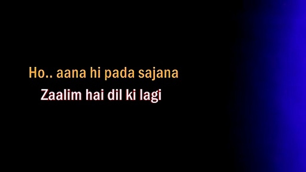 bin tere sanam lyrical karaoke video Dailymotion