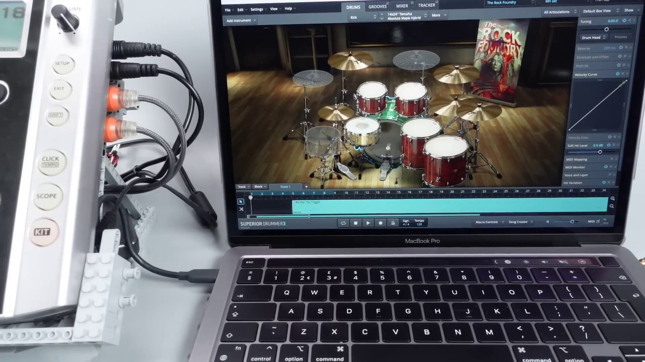 Can Lego Play the Drums