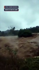 Situation at dam in Sipalay, Negros Occidental