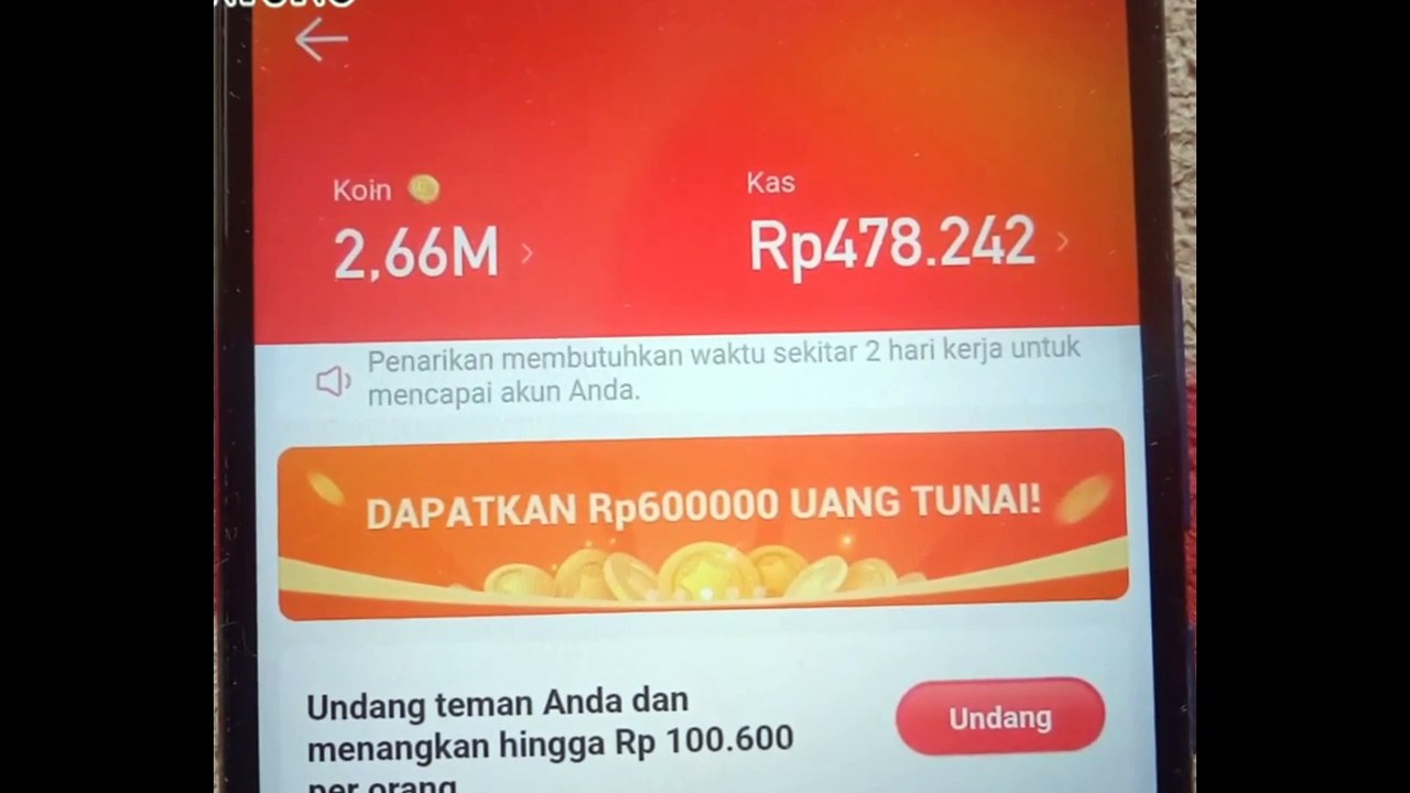 Event aplikasi penghasil uang dana