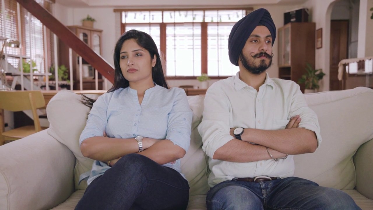 Couple Fighting Scene Status | Couple Fighting Stock Footage | Couple Arguing Stock Video